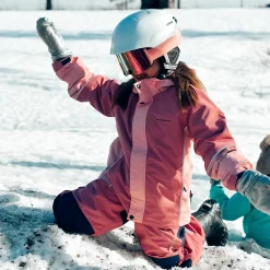 Barn Geggamoja Överdragsbyxor|Skal Och Regnkläder<Skalbyxor Rosa