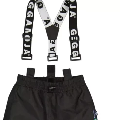 Barn Geggamoja Överdragsbyxor|Skal Och Regnkläder<Skalbyxor Svart