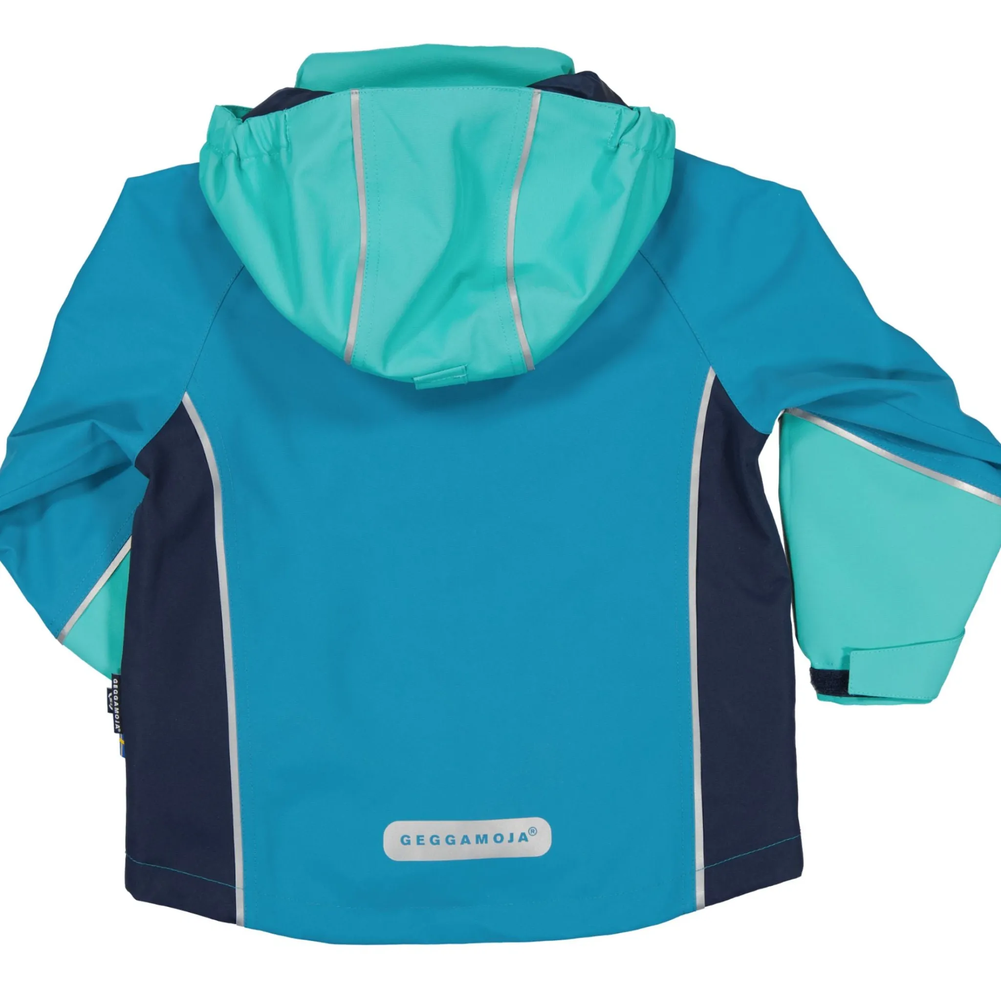 Barn Geggamoja Jackor|Skal Och Regnkläder<Skaljacka Petrol