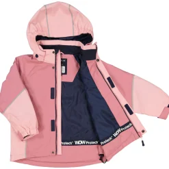 Barn Geggamoja Jackor|Skal Och Regnkläder<Skaljacka Rosa
