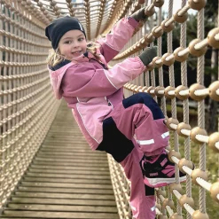 Barn Geggamoja Jackor|Skal Och Regnkläder<Skaljacka Rosa
