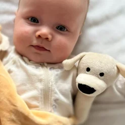 Geggamoja Mjukisdjur Och Doddi<Skallra Beige Doddi