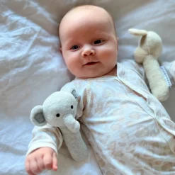 Geggamoja Mjukisdjur Och Doddi<Skallra Grå Elefant