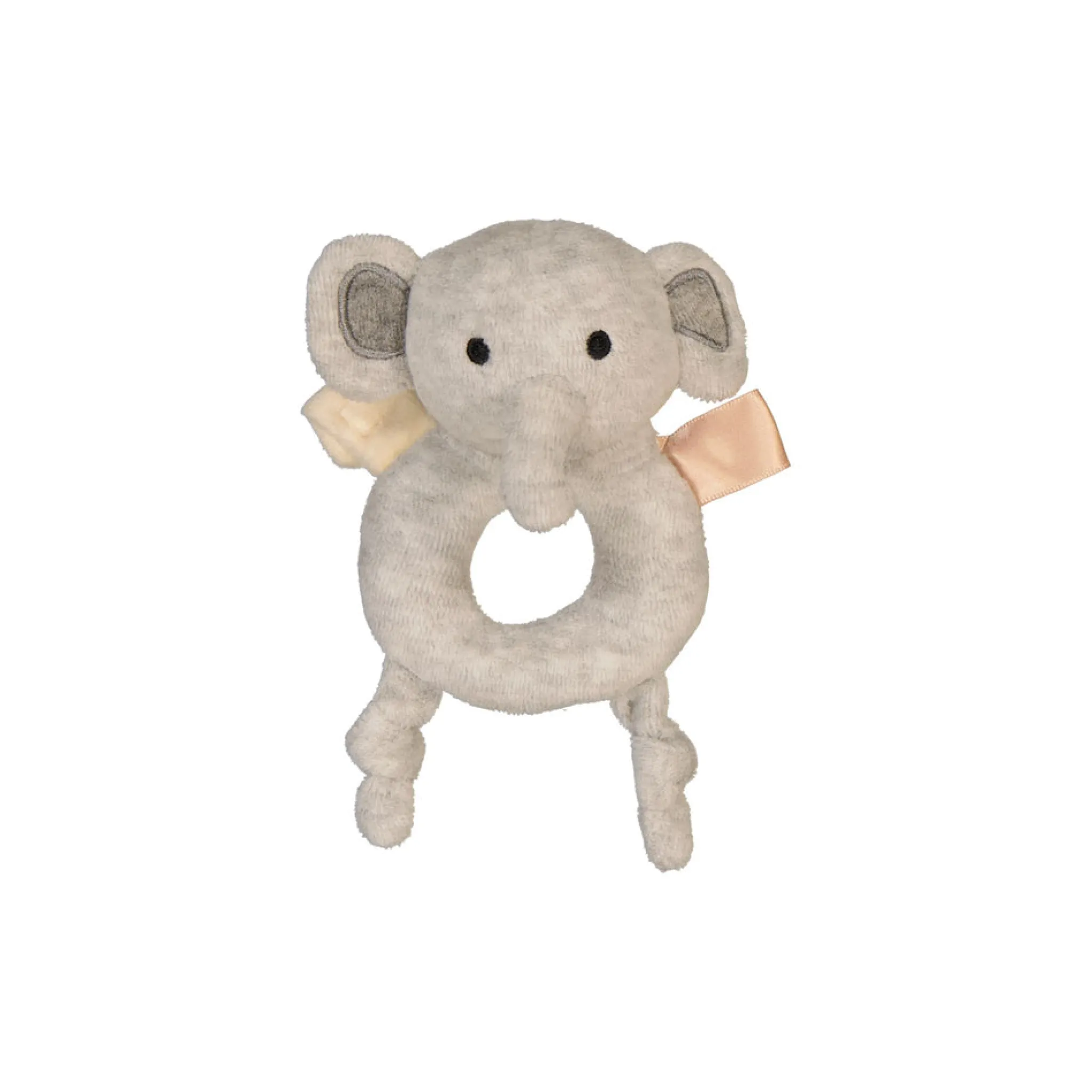 Geggamoja Mjukisdjur Och Doddi<Skallra ring grå elefant