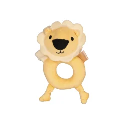 Geggamoja Mjukisdjur Och Doddi<Skallra ring gul lejon