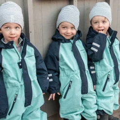 Barn Geggamoja Overaller|Skal Och Regnkläder<Skaloverall Mint