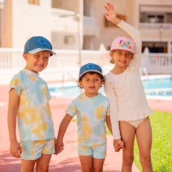 Barn Geggamoja Solhattar Och Kepsar<Skate keps Ljusrosa