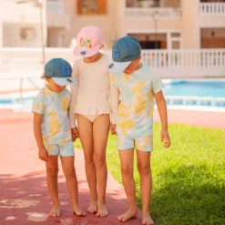 Barn Geggamoja Solhattar Och Kepsar<Skate keps Ljusrosa