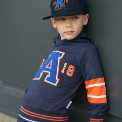 Barn Geggamoja Solhattar Och Kepsar<Skatekeps Aaron Navy