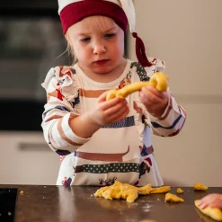 Barn Geggamoja Klänningar|Bambukläder<Snurrklänning Bambu Jultaxar