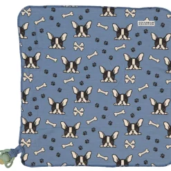 Barn Geggamoja Babyfiltar Och Snuttefiltar|Bambukläder<Snuttefilt Bambu Bulldog Blå