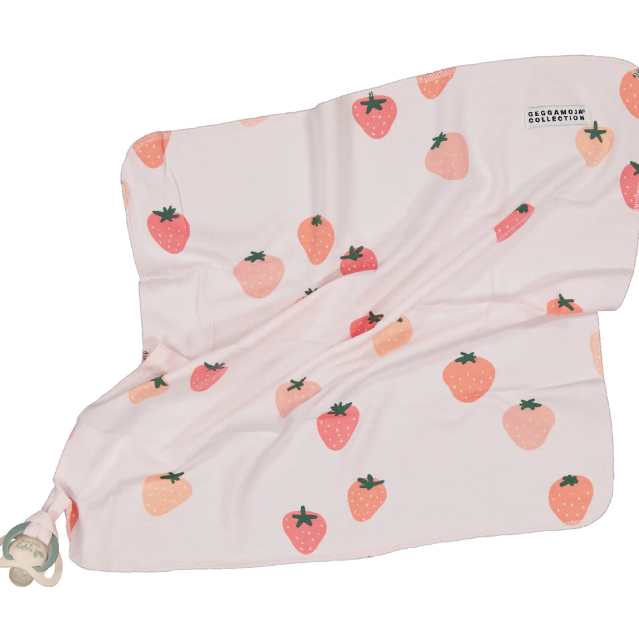 Barn Geggamoja Babyfiltar Och Snuttefiltar|Nyfödd<Snuttefilt Bambu Strawberry