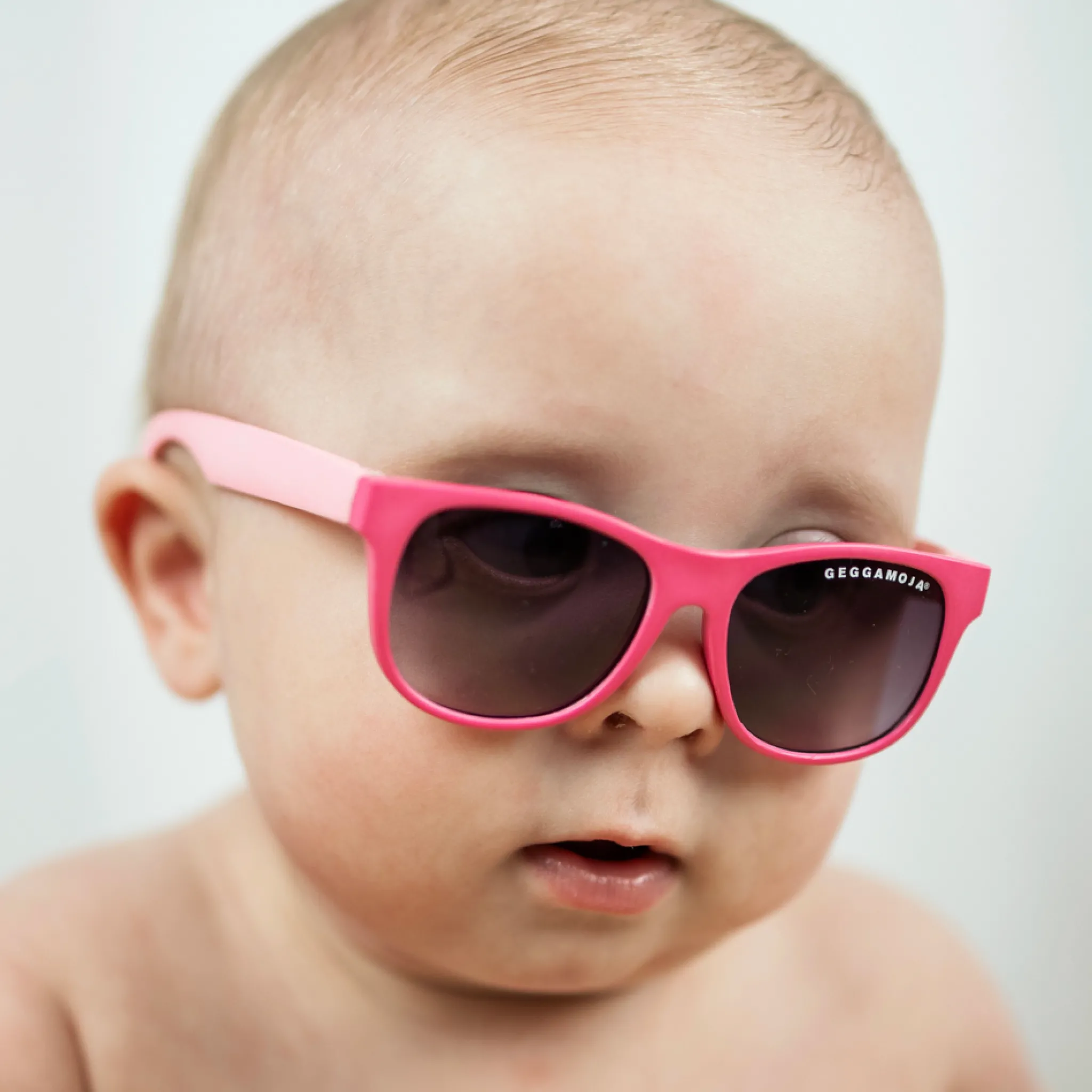 Barn Geggamoja Solglasögon|Nyfödd<Solglasögon Baby 0-10 m - Rosa