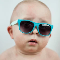 Barn Geggamoja Solglasögon|Nyfödd<Solglasögon Baby 0-10 m- Blå