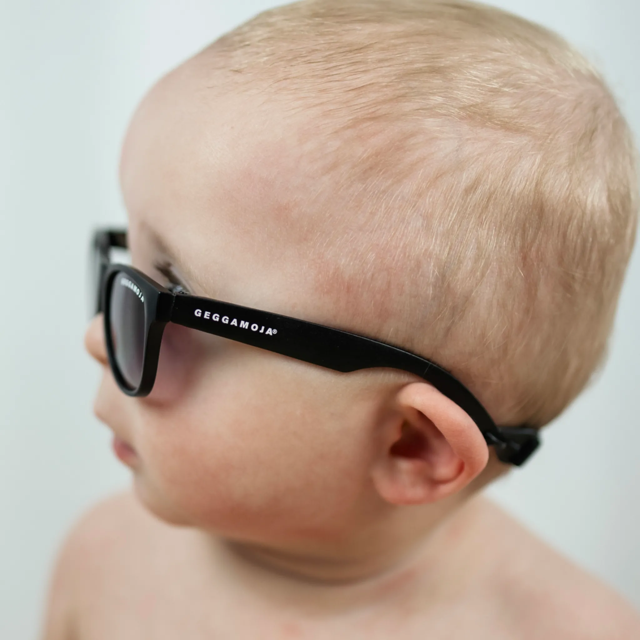 Barn Geggamoja Solglasögon|Nyfödd<Solglasögon Baby 0-10 m- Svart