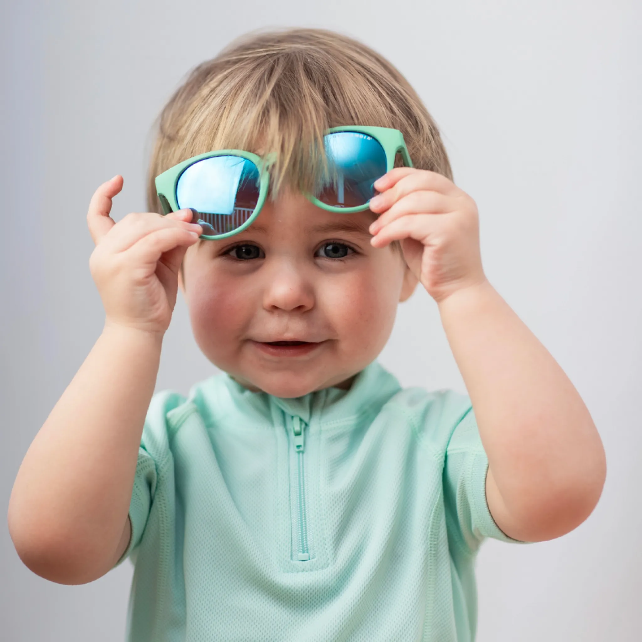 Barn Geggamoja Solglasögon|Nyfödd<Solglasögon Baby 0-1,5 år Grön