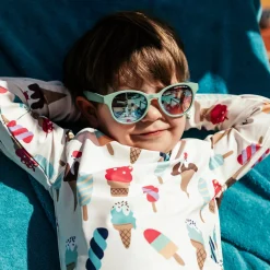 Geggamoja Solglasögon<Solglasögon Barn 2-6 år Grön