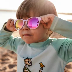 Geggamoja Solglasögon<Solglasögon Barn 2-6 år Lila