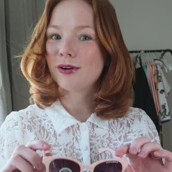 Geggamoja Solglasögon<Solglasögon Gammelrosa 2-6 år