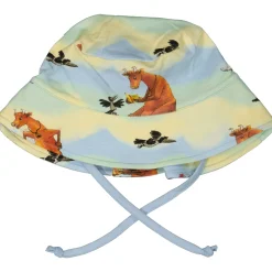 Barn Geggamoja Solhattar Och Kepsar<Solhatt Mamma Mu Och Kråkan Pastell