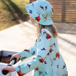 Barn Geggamoja Solhattar Och Kepsar<Solhatt Mamma Mu och Kråkan Mint