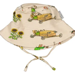 Barn Geggamoja Solhattar Och Kepsar<Solhatt Pettson och Findus Beige