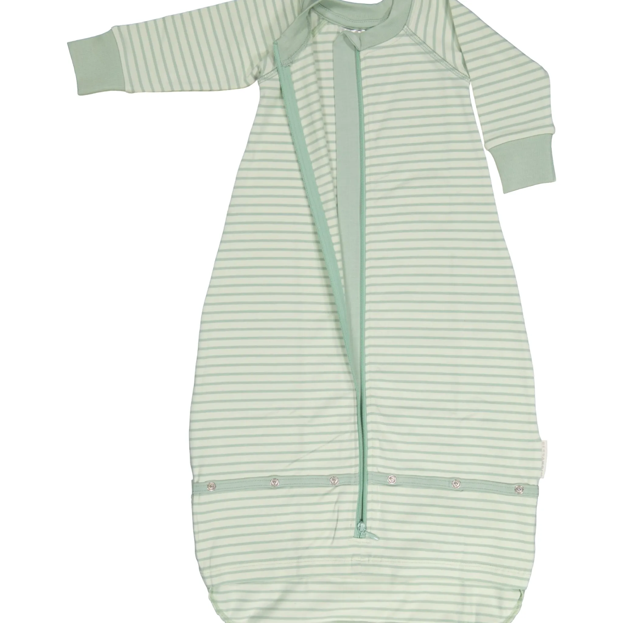 Barn Geggamoja Sovpåsar|Bambukläder<Sovpåse Bambu Classic Ljusgrön/Grön