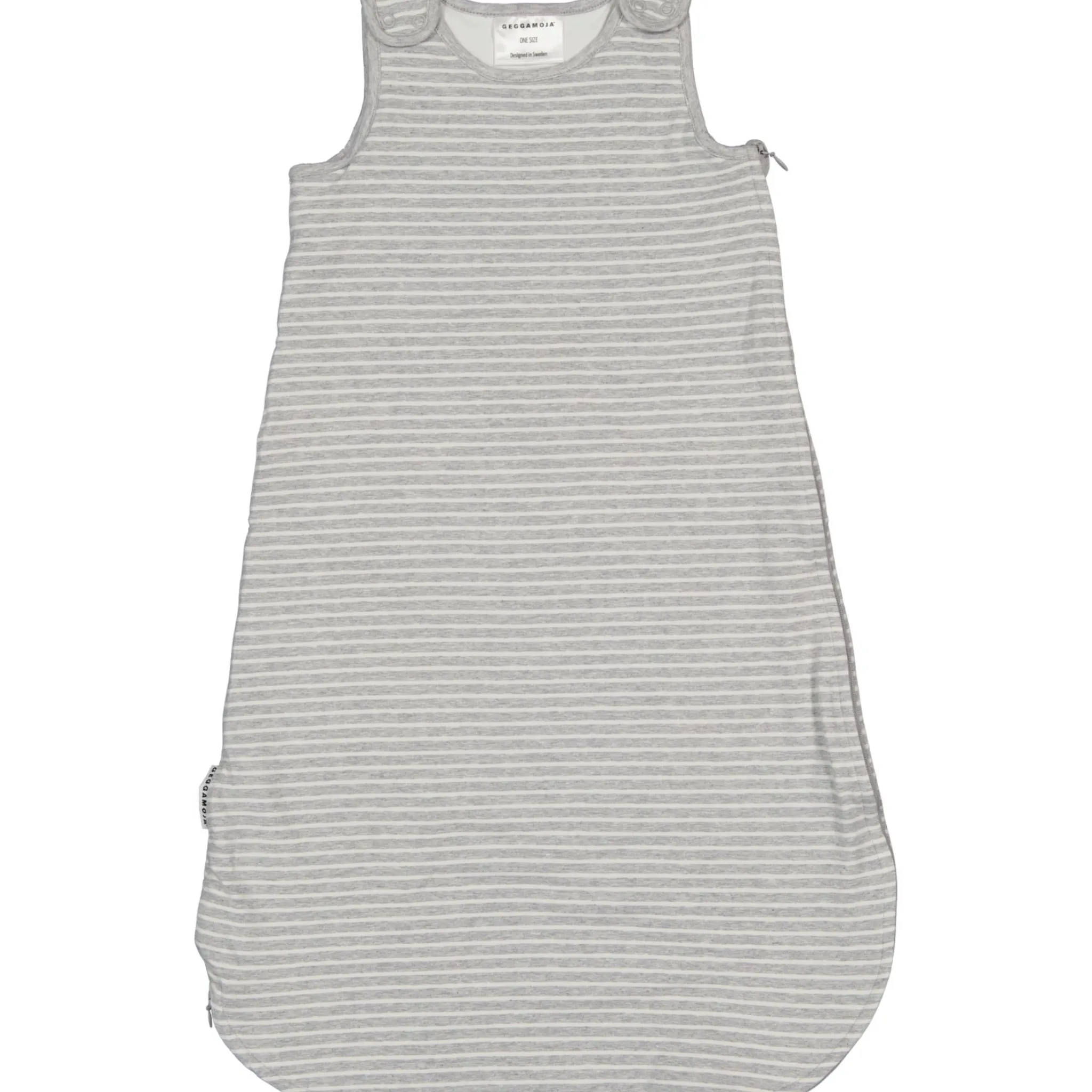 Barn Geggamoja Sovpåsar|Nyfödd<Sovpåse Vadderad Classic Grå/vit