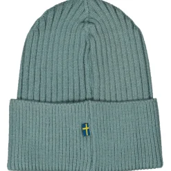 Barn Geggamoja Vintermössor<Stickad mössa Mint