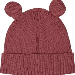 Barn Geggamoja Vintermössor<Stickad mössa Öron Rose