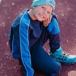 Barn Geggamoja Tröjor<Sweater Aaron Navy