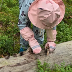 Barn Geggamoja Vintermössor|Solhattar Och Kepsar<Sydväst /Regnhatt fodrad Moln Rosa