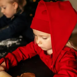 Barn Geggamoja Vintermössor<Tomteluva Mörkröd