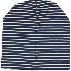 Barn Geggamoja Vintermössor<Topline Fleecemössa Navy/Beige