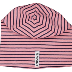 Barn Geggamoja Vintermössor<Topline fleecemössa Rosa/marinblå