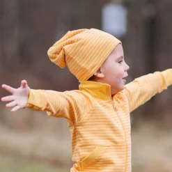 Barn Geggamoja Tunna Mössor<Topline Mössa Orange