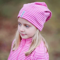 Barn Geggamoja Tunna Mössor<Topline Mössa Rosa