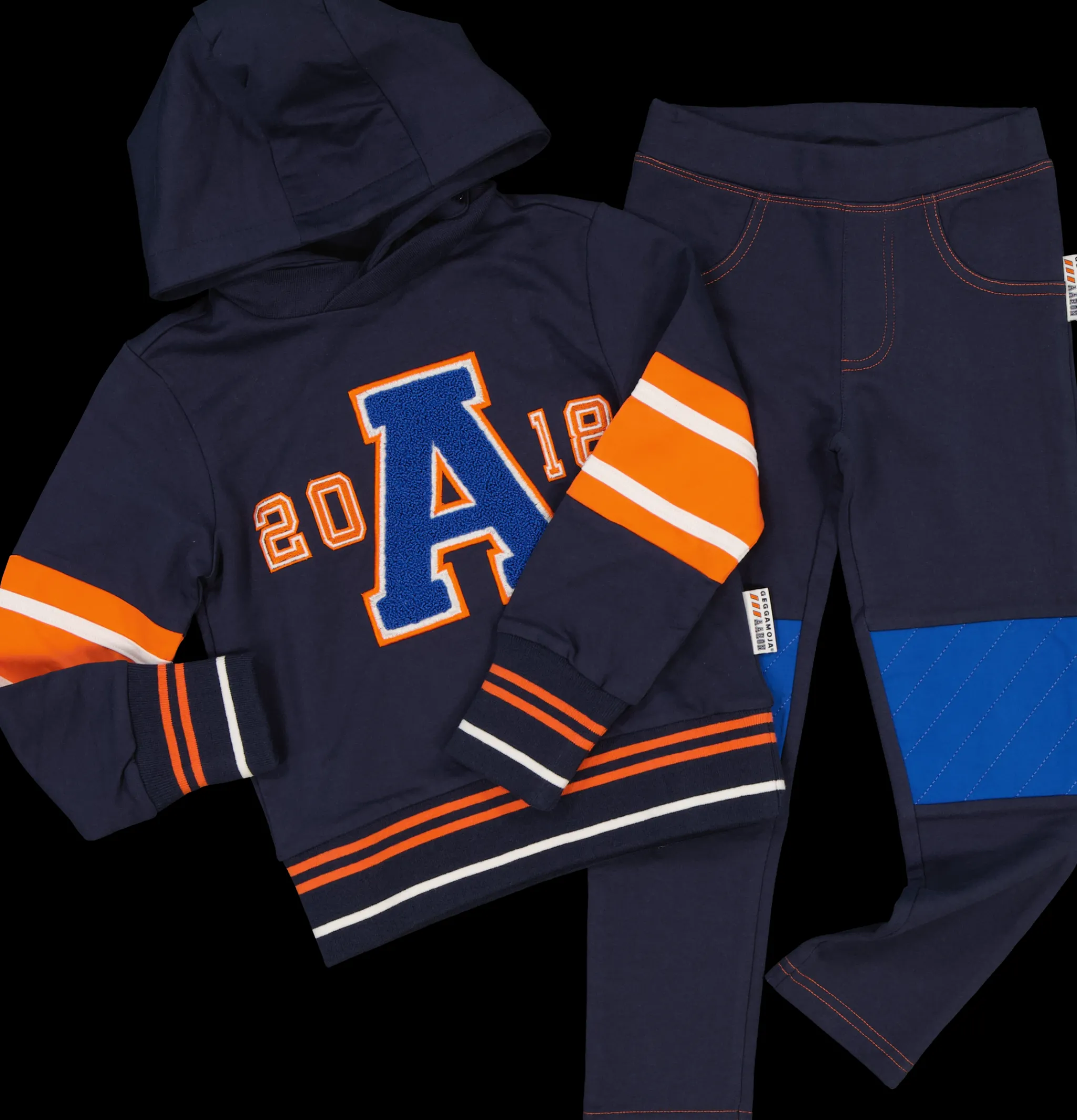 Barn Geggamoja Byxor<Treggings Aaron Navy