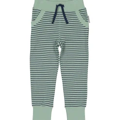 Barn Geggamoja Byxor<Trikåbyxor Grön/Navy