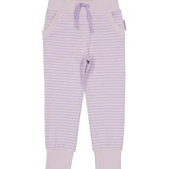 Barn Geggamoja Byxor<Trikåbyxor Lila