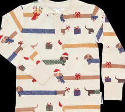 Barn Geggamoja Tröjor|Bambukläder<Tröja Bambu Jultaxar