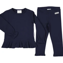 Barn Geggamoja Leggings Och Tights|Tröjor<Tröja med leggings Marinblå