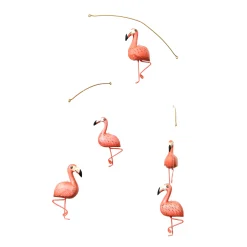 Geggamoja Till Sängen<Trämobil - Flamingo