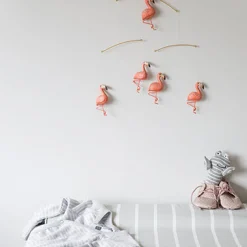 Geggamoja Till Sängen<Trämobil - Flamingo