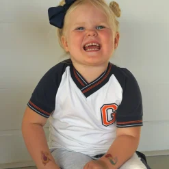 Barn Geggamoja T-Shirts<T-shirt Aaron Vit