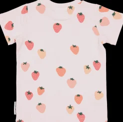 Barn Geggamoja T-Shirts|Bambukläder<T-Shirt Bambu Strawberry