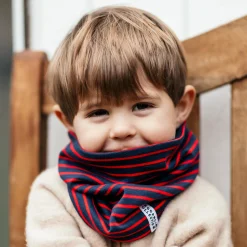 Barn Geggamoja Vintermössor|Fleecekläder<Tube fleece Pippi Långstrump Röd