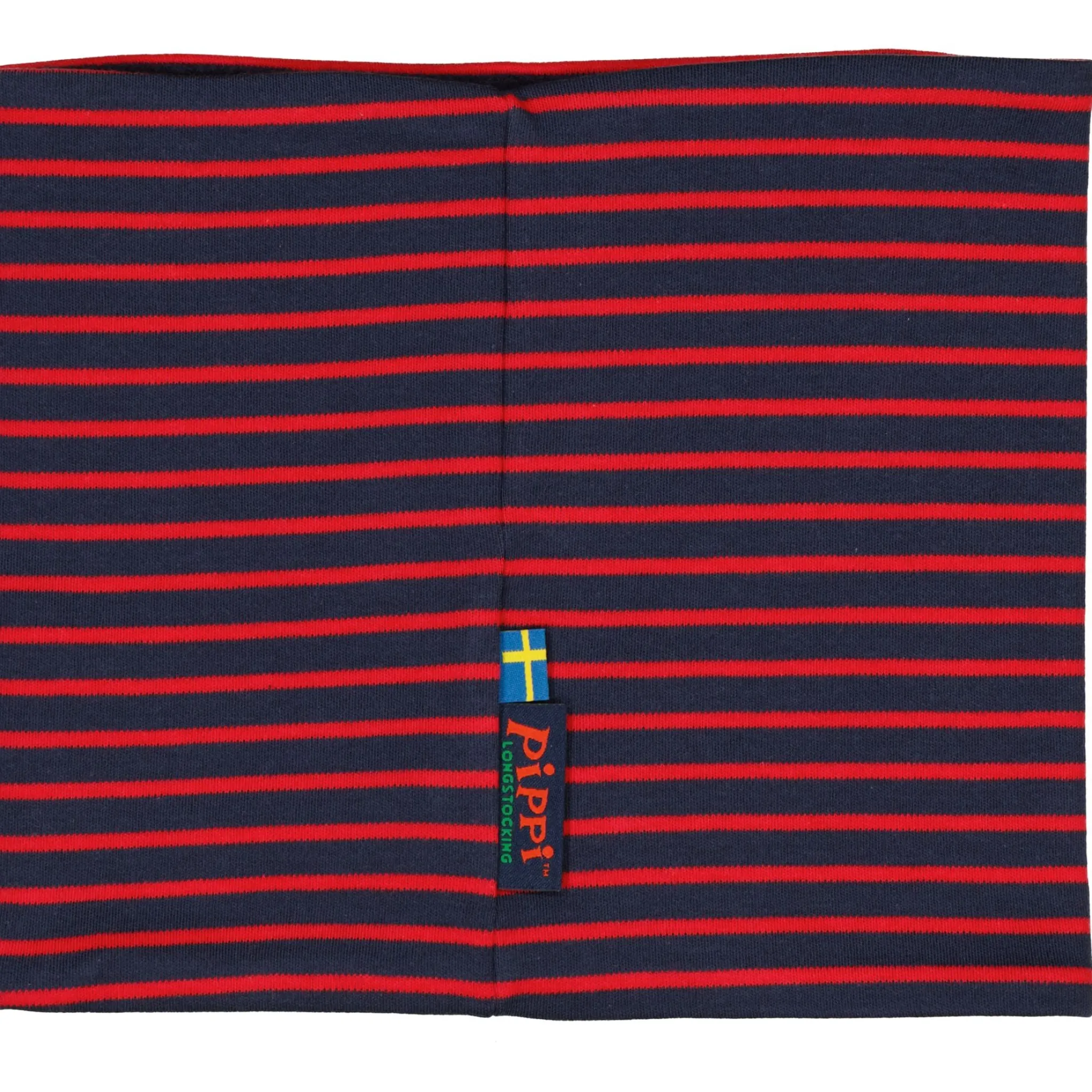 Barn Geggamoja Vintermössor|Fleecekläder<Tube fleece Pippi Långstrump Röd