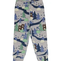 Barn Geggamoja Byxor|Ull Och Underställ<Underställsbyxor i Merinoull Grå