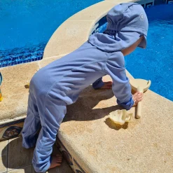 Barn Geggamoja Uv-Badkläder<UV - Dräkt Blå